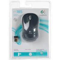 LOGITECH  M185 910-002235 WİRELESS Nano Optik Kablosuz Mouse Gri  WİRELESS